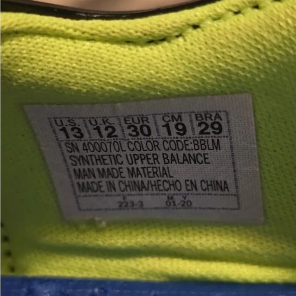 Skechers Kids Neon Blue and Lime Sandals